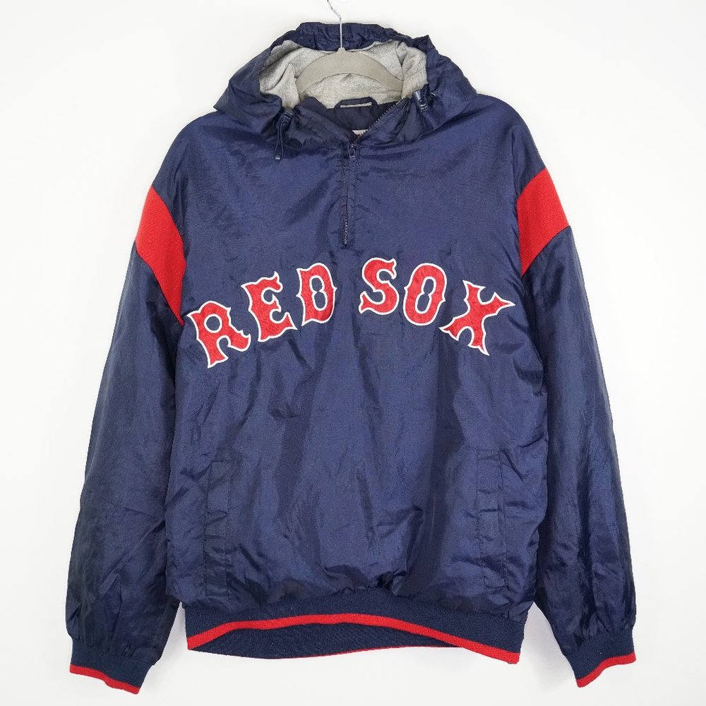 Vintage Boston Red Sox Pullover Windbreaker Size M